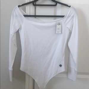 Abercrombie white bodysuit